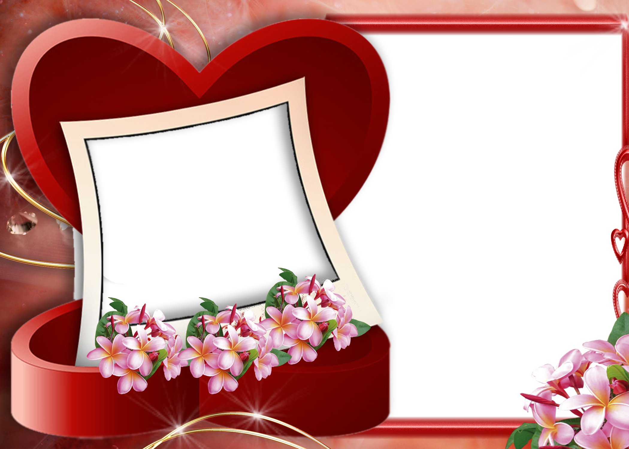 Cadre Photo Clip Sans Bord - Cadeau Saint Valentin - Neuf - Sans Marque